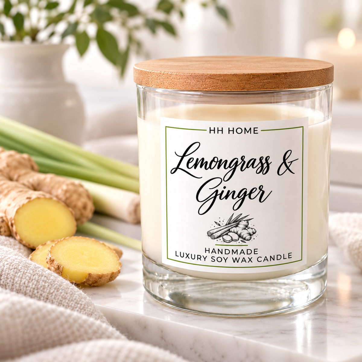 Lemongrass & Ginger Candle