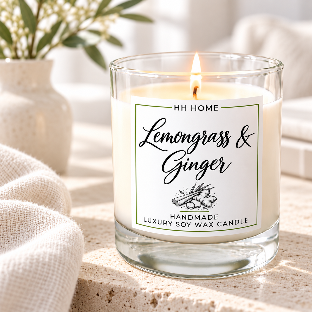 Lemongrass & Ginger Candle