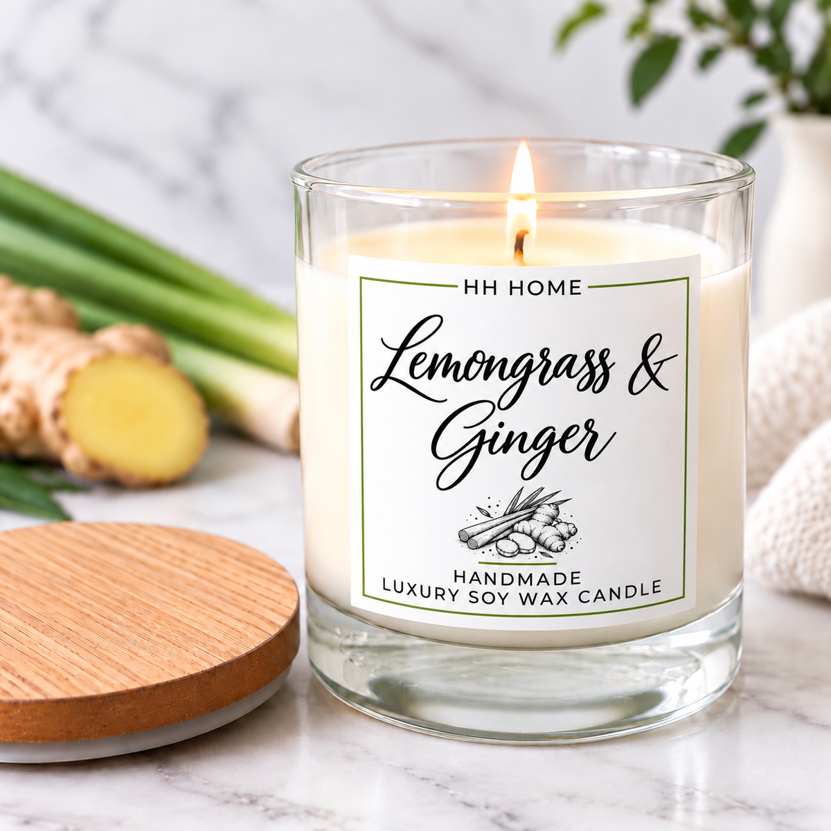 Lemongrass & Ginger Candle
