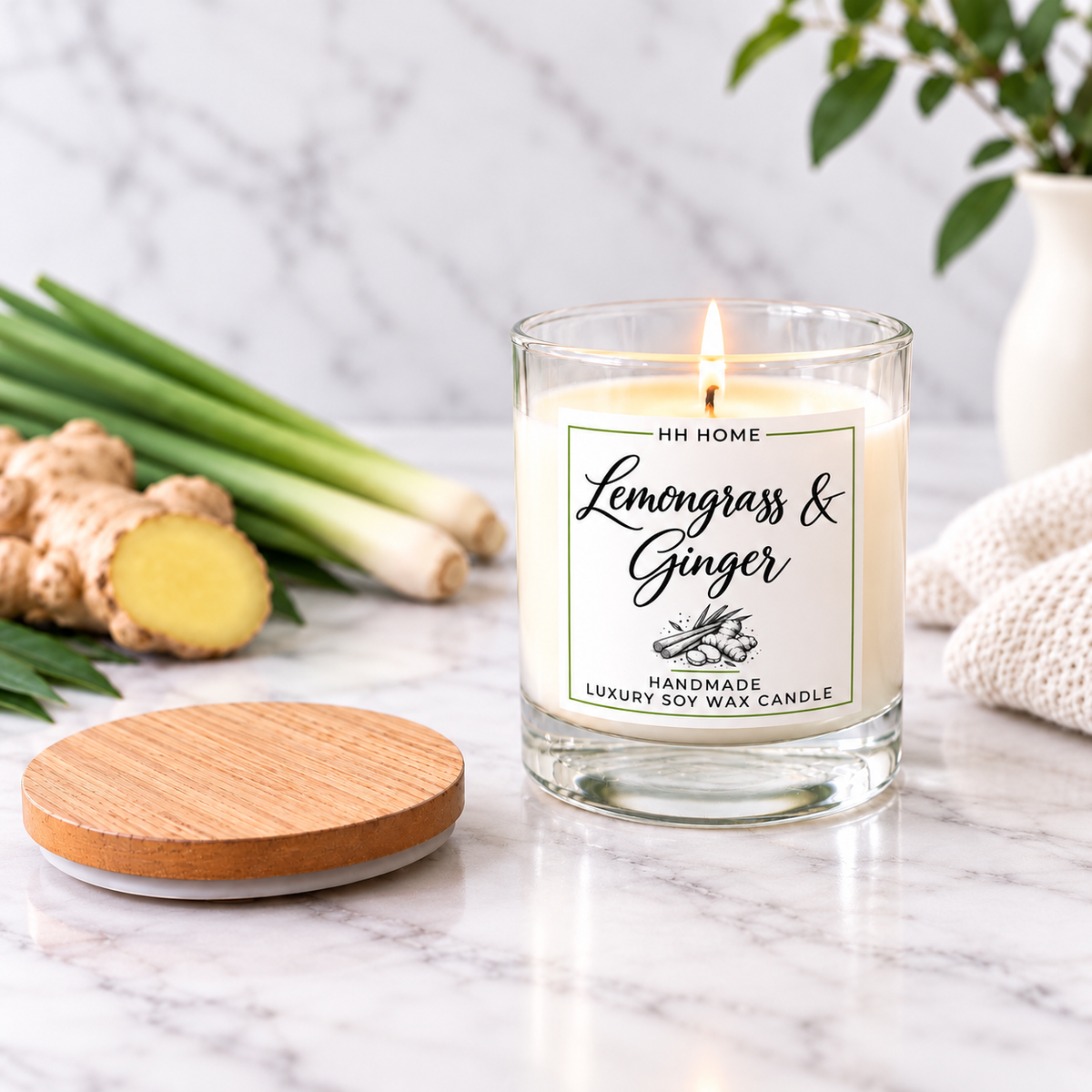 Lemongrass & Ginger Candle